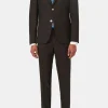 Slim Fit Microstructure Suit