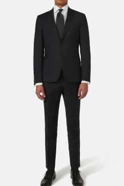 Slim Fit Microstructure Suit