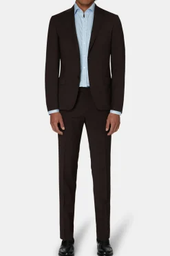 Slim Fit Microstructure Suit