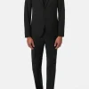 Slim Fit Microstructure Suit