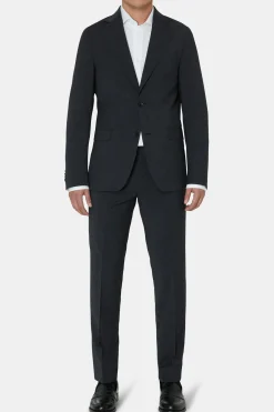 Slim Fit Microstructure Suit