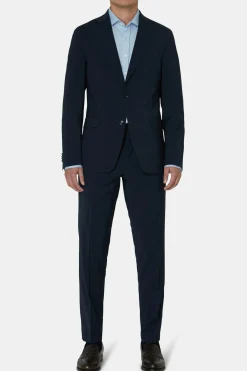 Slim Fit Microstructure Suit
