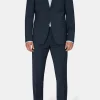 Slim Fit Microstructure Suit