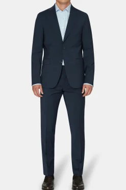 Slim Fit Microstructure Suit