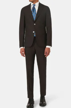 Slim Fit Microstructure Suit