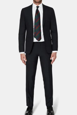 Slim Fit Microstructure Suit