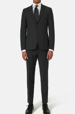Slim Fit Microstructure Suit