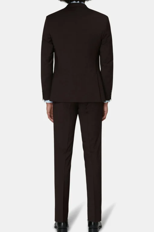 Slim Fit Microstructure Suit