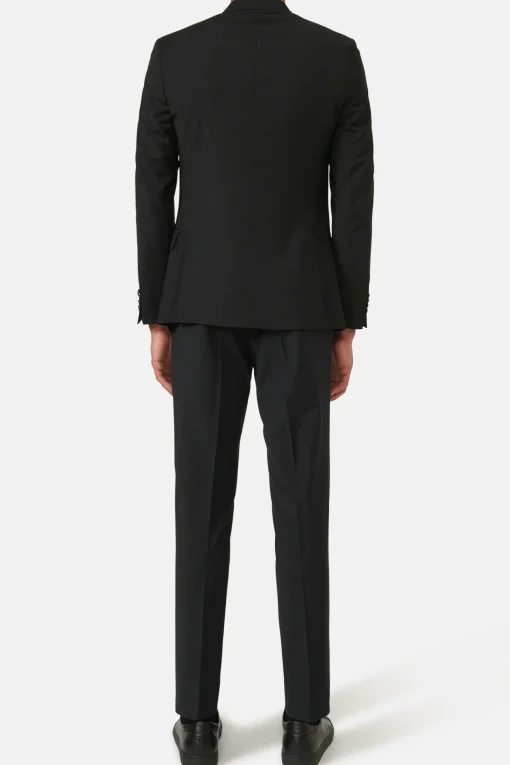 Slim Fit Microstructure Suit