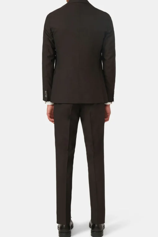 Slim Fit Microstructure Suit