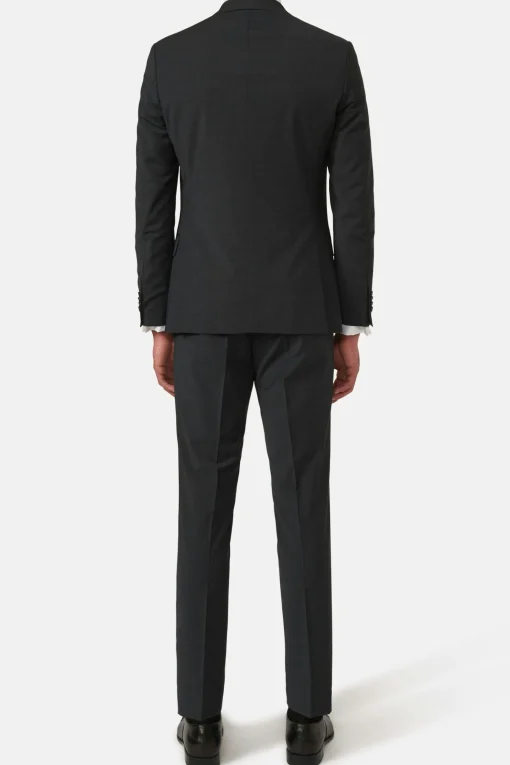 Slim Fit Microstructure Suit