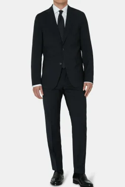 Slim Fit Microstructure Suit