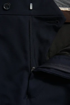 Slim Fit Microstructure Suit