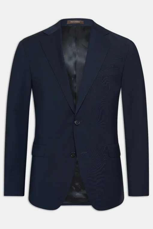 Slim Fit Microstructure Suit