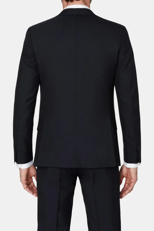 Slim Fit Microstructure Suit