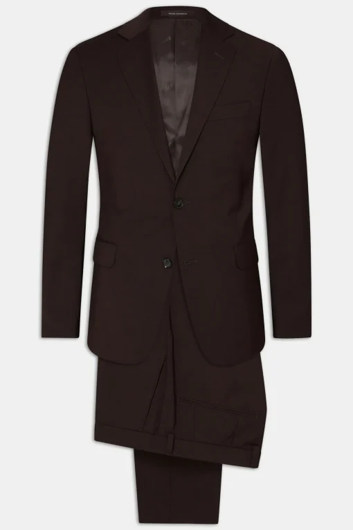 Slim Fit Microstructure Suit