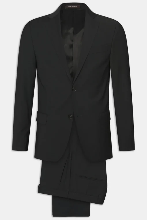 Slim Fit Microstructure Suit