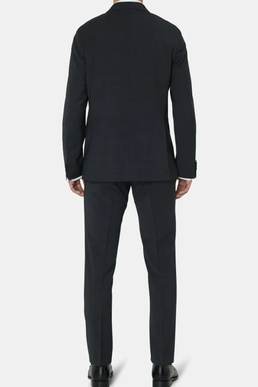 Slim Fit Microstructure Suit