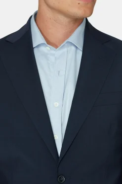 Slim Fit Microstructure Suit