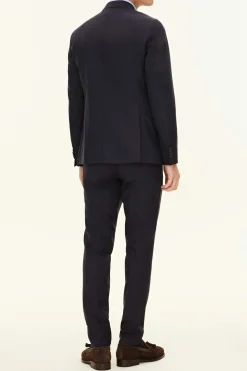 Slim Fit Microstructure Suit