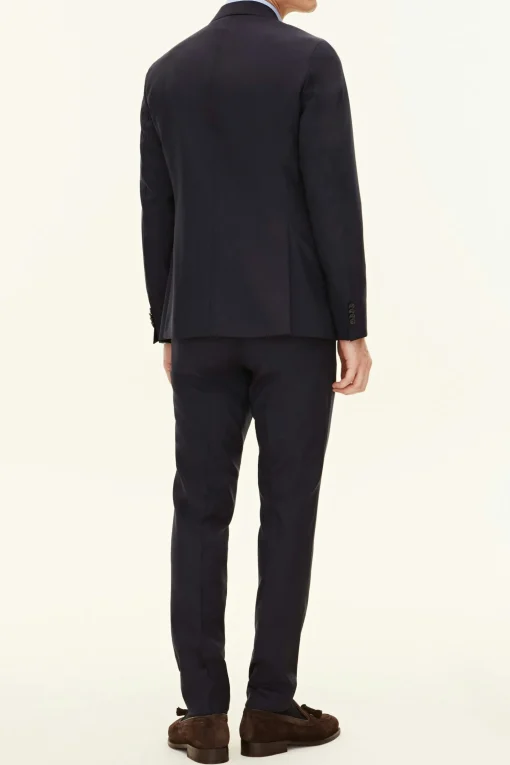 Slim Fit Microstructure Suit