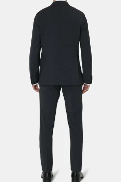 Slim Fit Microstructure Suit