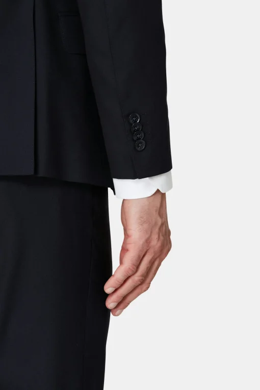 Slim Fit Microstructure Suit