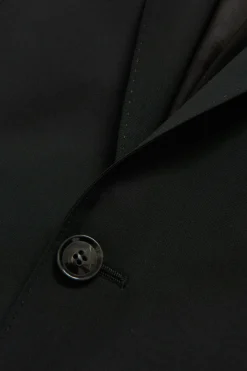 Slim Fit Microstructure Suit