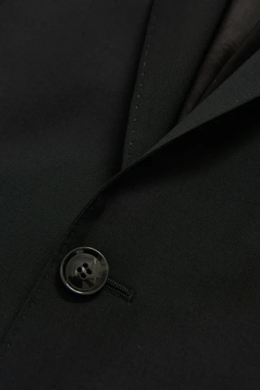 Slim Fit Microstructure Suit