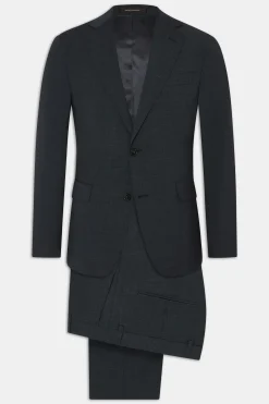 Slim Fit Microstructure Suit