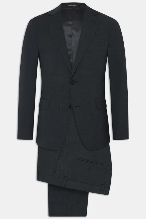 Slim Fit Microstructure Suit