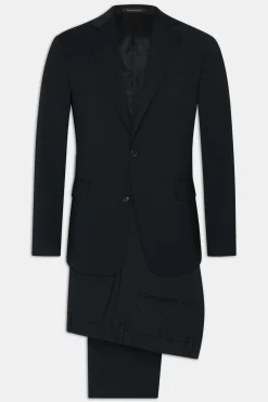 Slim Fit Microstructure Suit