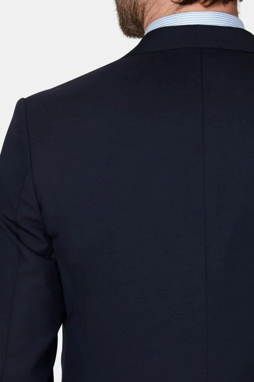 Slim Fit Microstructure Suit