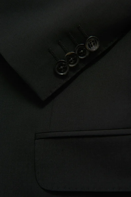 Slim Fit Microstructure Suit
