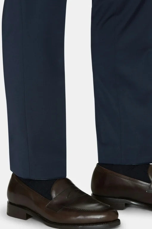 Slim Fit Microstructure Suit