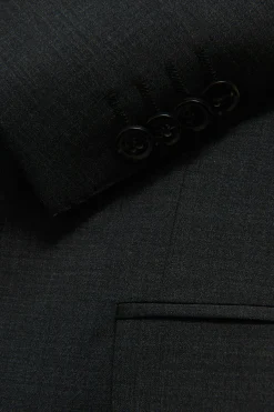 Slim Fit Microstructure Suit