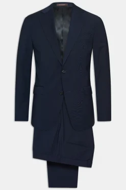 Slim Fit Microstructure Suit