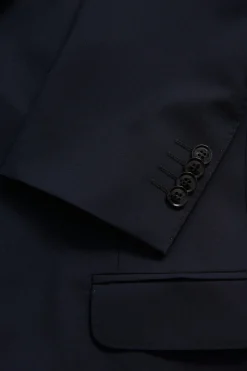 Slim Fit Microstructure Suit