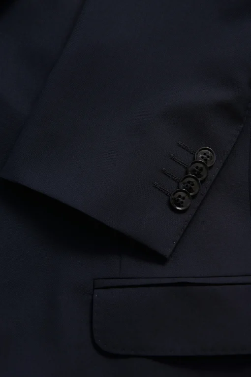 Slim Fit Microstructure Suit
