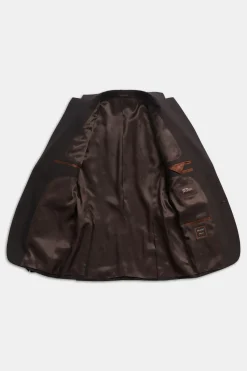 Slim Fit Microstructure Suit