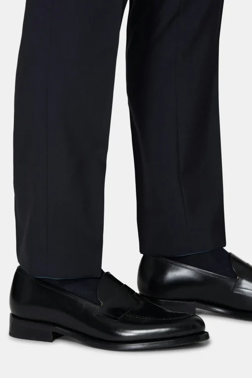 Slim Fit Microstructure Suit