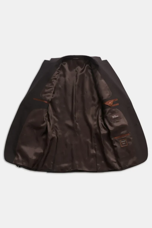 Slim Fit Microstructure Suit