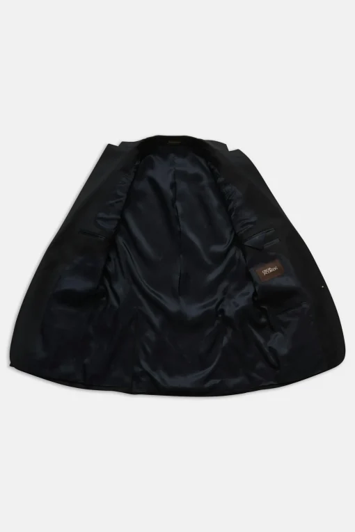 Slim Fit Microstructure Suit