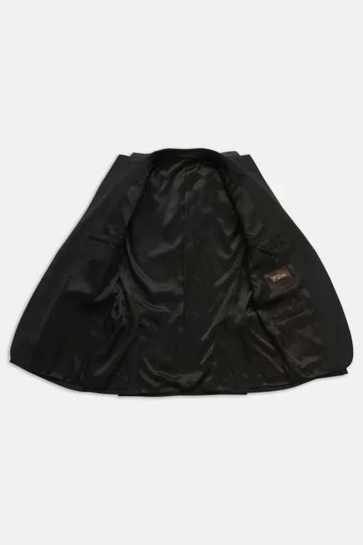 Slim Fit Microstructure Suit