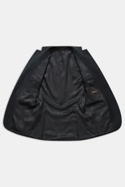 Slim Fit Microstructure Suit