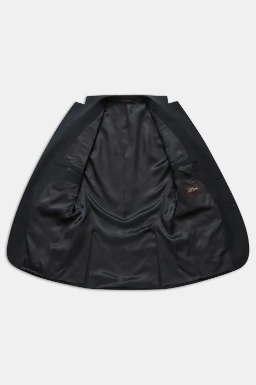 Slim Fit Microstructure Suit