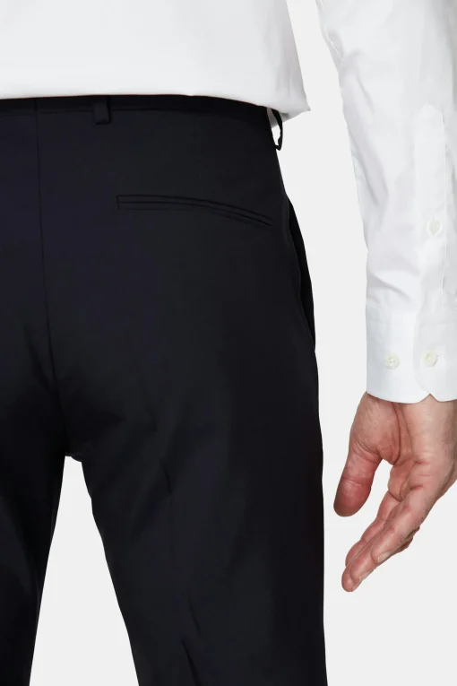 Slim Fit Microstructure Suit