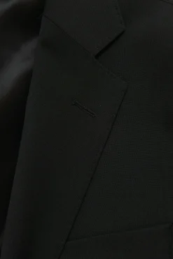Slim Fit Microstructure Suit