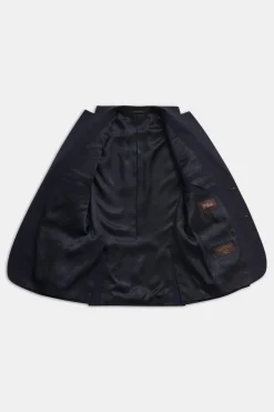Slim Fit Microstructure Suit