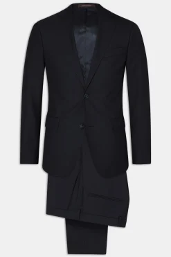 Slim Fit Microstructure Suit